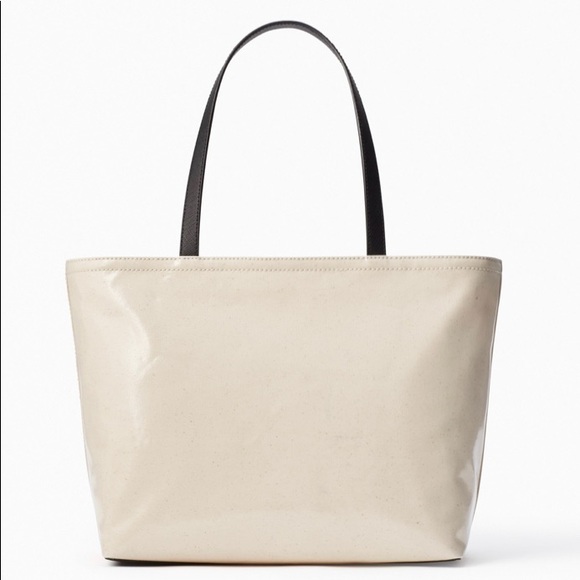 Authentic Kate Spade Leather Minnie Mouse zip tote - Picture 6 of 8